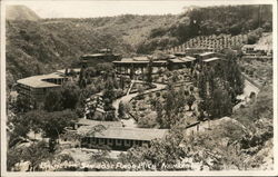 Hotel in Mountains Postcard