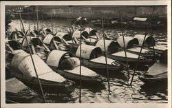 Sampan Boat Shanghai, China Postcard Postcard Postcard