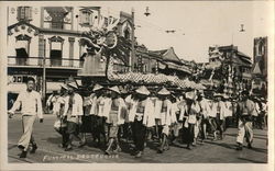 Funeral Procession - China or Hong Kong Postcard Postcard Postcard