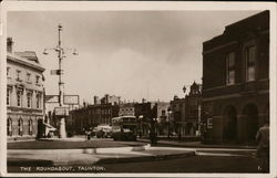 The Roundabout Taunton, England Somerset Postcard Postcard Postcard