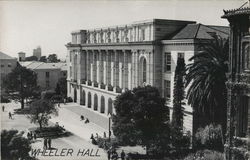 University of California, Berkeley - Wheeler Hall Postcard