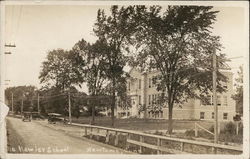 The Hawler School Newtown, CT Postcard Postcard Postcard