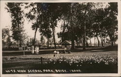 No. 93, High School Park, Boise, Idaho Postcard Postcard Postcard