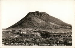 Crater Cone, Craters of the Moon Postcard