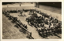 Smoke Harbor - Sailors on Land Smoking Area Postcard