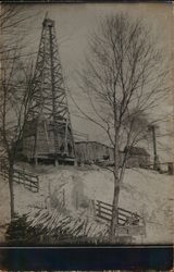 Oil Derrick Postcard