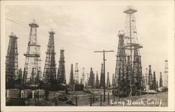 Oil Fields Postcard