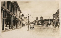 Downtown 1920 DeWitt, IA Postcard Postcard Postcard