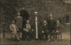 Men Posing for Photo Turkey Postcard Postcard Postcard