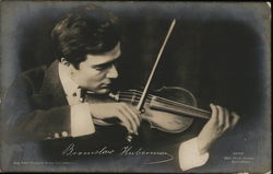 Violinist Bromslaw Huberman Performers & Groups Postcard Postcard Postcard