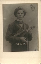 Violinist Jan Kubelík Postcard