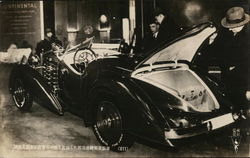 Japanese Automobile With Continental Type Aero Tires Cars Postcard Postcard Postcard