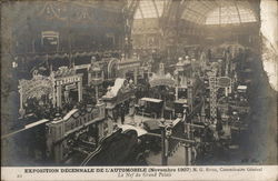 Exposition 10th Anniversary of the Automobile, Paris 1907 Postcard