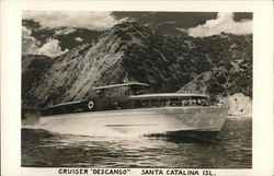 Cruiser "Descanso" Postcard