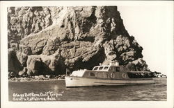 Glass Bottom Boat "Torgua" Postcard