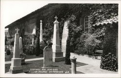 Sidewall and Sun-Dial, Mission Dolores Postcard