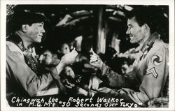 Chingwah Lee, Robert Walker in M.G.M.'s "30 Seconds Over Tokyo" Actors Postcard Postcard Postcard