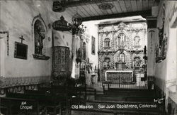 Chapel, Old Mission Postcard