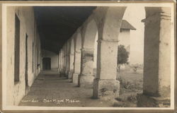 San Miguel Mission California Postcard Postcard Postcard