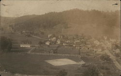 Bird's Eye View of Town Glenmont, OH Postcard Postcard Postcard