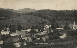 View over Town East Braintree, VT Postcard Postcard Postcard