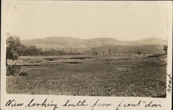 View Looking South From Front Door South Fairlee, VT Postcard Postcard Postcard