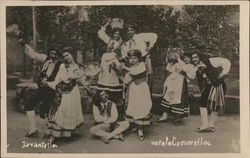 Local Dancers, Hotel Locuniellou Postcard Postcard Postcard