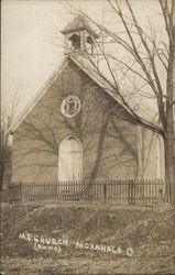 Methodist Church Moxahala, OH Postcard Postcard Postcard