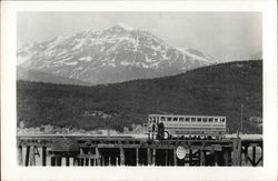 Skagway Streetcar Tour Advertising Alaska Postcard Postcard Postcard