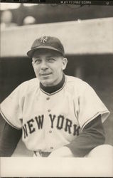 Eddie Stanky, New York Giants Postcard