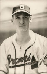 Warren Spahn, Milwaukee Braves Postcard