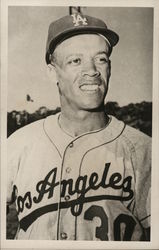 Maury Wills, Los Angeles Dodgers Baseball Postcard Postcard Postcard