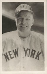 Ed Lopat, New York Yankees Baseball Postcard Postcard Postcard