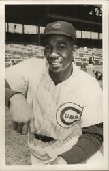 Ernie Banks, Chicago Cubs Baseball Postcard Postcard Postcard