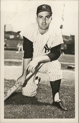 Clete Boyer, New York Yankees Postcard