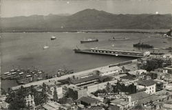 Bahaia Y Muelle Fiscal Manzanillo, Mexico Postcard Postcard Postcard