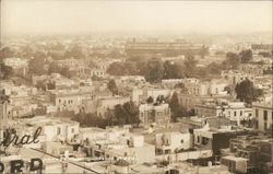 Panorama of Town Mexico Postcard Postcard Postcard