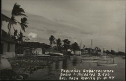 Pequeñas Embarcaciones Mexico Postcard Postcard Postcard