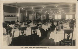 Dining Room, The Carolina Pinehurst, NC Postcard Postcard Postcard