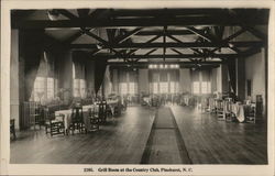 Grill Room at the Country Club Postcard