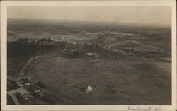 Aerial View Pinehurst, NC Postcard Postcard Postcard