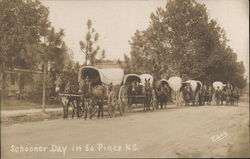 Schooner Day in So. Pines N.C. Postcard