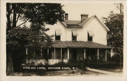 Highland Lodge Southern Pines, NC Postcard Postcard Postcard