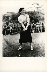 Katherine Hepburn Playing Golf Actresses Postcard Postcard Postcard