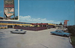 Golden Host Motel Postcard