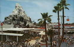 Tomorrowland Terrace and Matterhorn Postcard