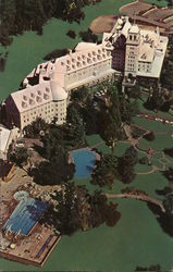 Aerial View of Resort Hotel, Claremont Postcard