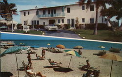 Golden Beach Apartments and Motel Postcard