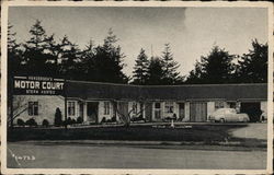 Henderson's Motor Court Postcard