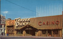 Trader Dick's Restaurant-Casino Postcard